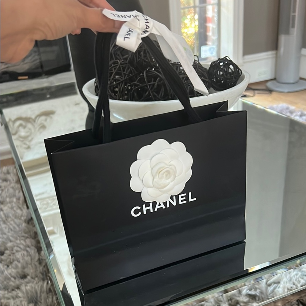 Chanel Black Shopping Bag